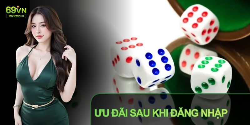 Đăng nhập 69VN hằng ngày giúp bạn nhận vô vàn khuyến mãi