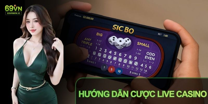 Thành viên dễ dàng tham gia các bàn cược Live Casino